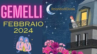 GEMELLI ♊ FEBBRAIO 2024 CON I TAROCCHI EVOLUTIVI [upl. by Nameerf521]