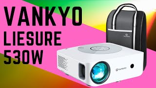 Vankyo Liesure 530W Projector Unboxing amp Review [upl. by Egoreg]