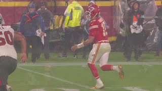 Pat delivers a touch pass to Perine in the endzone to tie the game [upl. by Courtnay372]