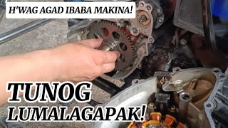 BAKIT TUNOG LUMALAGAPAK ANG MAKINA NG KAWASAKI BARAKO 175 [upl. by Irolav]