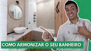 COMO DEIXAR UM BANHEIRO PEQUENO MAIS BONITO E ORGANIZADO [upl. by Glennon]