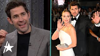 How Emily Blunt REACTED To John Krasinski’s Sexiest Man Alive Title [upl. by Aruam]