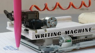 How To Make Homework Writing Machine at Home [upl. by Yttocs910]