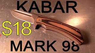 Kabar Mark 98  Knife ReviewTorture Test [upl. by Harding]