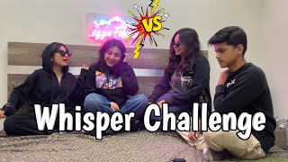 Whisper Challenge  kon jeeta  Zainab Faisal  Sistrology [upl. by Zeugirdor423]