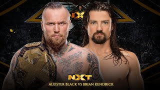 NXT 24  Aleister Black vs Brian Kendrick [upl. by Asiralc]