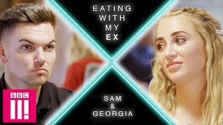 quotDid We Lose Our Heads After Love Islandquot  Sam amp Georgia Eating With My Ex Celebrity Specials [upl. by Kissner569]