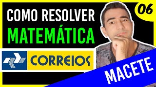 Banca IBFC  Preparação concurso CORREIOS 2024  Matemática [upl. by Yerggoeg369]