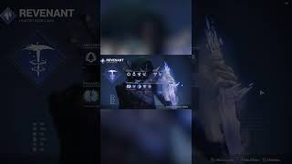 Destiny 2 Stasis Hunter Build in 60 Seconds Episode Revenant Mask of Fealty shorts [upl. by Yared]