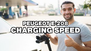 How long does it take to charge Peugeot e208 Charging speed [upl. by Aennil]