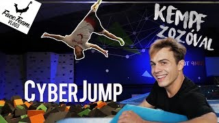 CYBERJUMP  elsőként jutottunk be Zozóval  Face Team Vlogs [upl. by Ullman856]