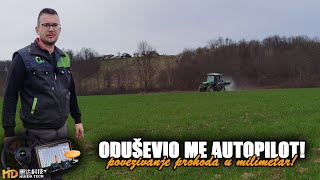 PRVA PREHRANA PŠENICE SA AUTOPILOTOM  oduševljen sam [upl. by Aanas984]