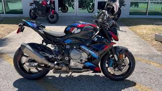 2024 BMW M 1000 R Blackstorm MetallicM Motorsport  Walk Around Video [upl. by Lorette]