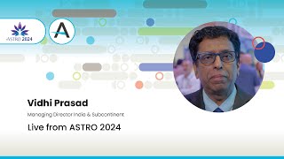 Accuray  ASTRO 2024  Vidhi Prasad live from ASTRO [upl. by Sixla]