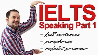 IELTS Speaking Part 1  How to get high scores [upl. by Illak504]