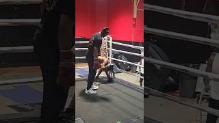 Gervonta Tank Davis Trainer Calvin Ford Drops Boxer after being challenged to a Fight boxing [upl. by Derdlim]