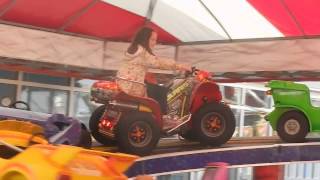 Rhianna On Quad Bike At Codonas Aberdeen [upl. by Alexandria]