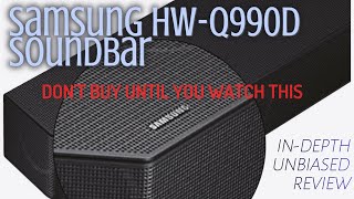 An InDepth Review of the Samsung HWQ990D Soundbar [upl. by Issy254]