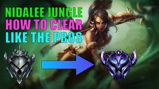 Nidalee Jungle Clear Guide  Season 12 Guide [upl. by Haduj729]