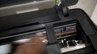 Cara Unlock Head Printer Epson L1300 [upl. by Zadack]