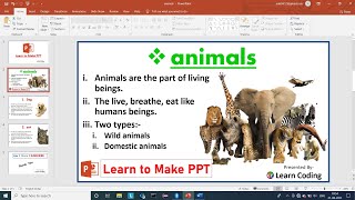 Learn to Make PPT  PowerPoint Presentation बनाना सीखे  MSOffice  MSPowerPoint  PPT [upl. by Lennie]