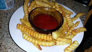 Air Fryer Crinkle Cut Fries Recipe [upl. by Rosdniw]