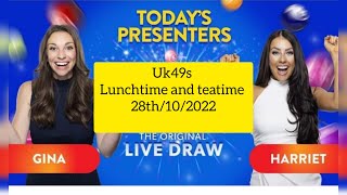 Lunchtime and teatime predictions for today 28th102023 [upl. by Htyderem]