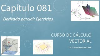 Derivadas Parciales ejercicios resueltos Cálculo Vectorial Cap 081 [upl. by Theall15]