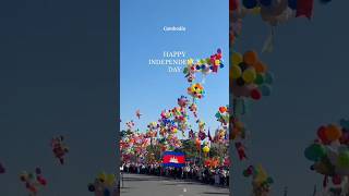 Happy National Independence Day of the Kingdom of Cambodia🇰🇭❤️ cambodia khmer cpop world shots [upl. by Duffie]