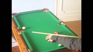 mini poolsnooker table [upl. by Katlaps445]