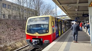 Mitfahrt in der S75 von Wartenberg bis Friedrichsfelde Ost in der BR 482 Mod 0452 [upl. by Nudd]