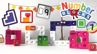 Numberblocks Club Picnic Episode Exploring Number Relationships With Math Link Cubes 130 [upl. by Carolyne]