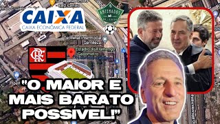 AGORA VAI REUNIÃƒO APROXIMA FLAMENGO DA COMPRA DE TERRENO NO GASÃ”METRO PARA CONSTRUIR SEU ESTÃDIO [upl. by Narok]