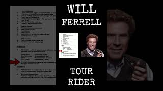 Will Ferrell Tour Rider 3 [upl. by Hayikat]