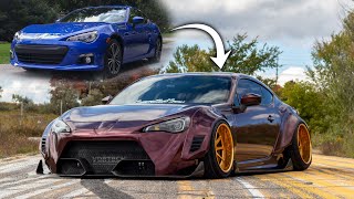 Building a BRZ in 10 MINUTES INSANE TRANSFORMATION [upl. by Henderson642]