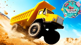 What Do Dump Trucks DO Learn All about DUMP TRUCKS [upl. by Kwasi]