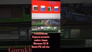 🥰🚂New scenario gorakhdham Express maker Aman shemon scenario available PK rail sim  Com [upl. by Metzger]