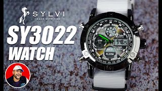 Sylvi SY3022 Watch for Men  UNBOXING amp Review Ankush Kumar By ONE CHANCE [upl. by Ybrad486]