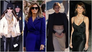 First Lady of The United State Melania Trump A fashion Icon Best Dresses Melania Trump 2024 [upl. by Jephum950]