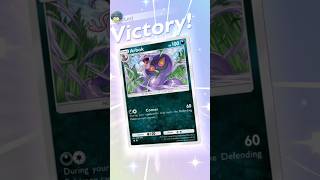 Another W for my Arbok deck vs Machamp deck shorts arbok machamp pokemontcgpocket tcg [upl. by Namyl]