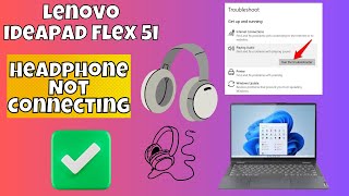 How to Fix Lenovo Ideapad Flex 5i Headphone Not Connecting  Earphone Problem [upl. by Hild]