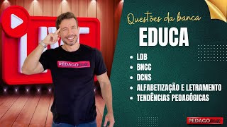 BANCA EDUCA  QUESTÕES DE PEDAGOGIA [upl. by Assile887]