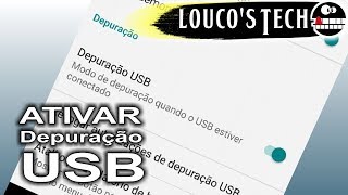 Como ativar depuração USB no Moto G4 e Moto G5  Loucos Tech [upl. by Ahsinauq723]