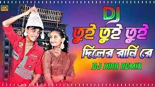 Tui Tui Tui Amar Diler Rani Re  তুই তুই তুই আমার দিলের রানী রে। Bangla Dj Song। Hira Music [upl. by Aldos252]