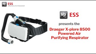 Draeger X Plore 8500 Powered Respirator  Vp ESS [upl. by Lebezej]