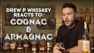 Budget Cognac vs Top Shelf Armagnac  A Bourbon Geeks Reaction amp Comparison [upl. by Arytal426]