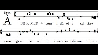 Adeamus Introit for the Immaculate Heart of Mary [upl. by Pavla]