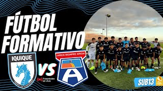 D IQUIQUE VS SAN MARCOS DE ARICA  SUB13 Fecha 9 Clausura 2024 [upl. by Asital]