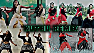 Kuthu song 💕 Remix dance 🥰Tamil Remix 🤩Ransan creations 🔥 [upl. by Atilal]