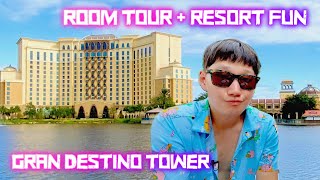 Room tour and exploring Coronado Springs and Gran Destino Tower  Disney Resort 2024 [upl. by Anovahs56]